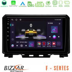 Bizzar F Series 8Core Android14 4+64GB  Suzuki Jimny 2018-2022 Navigation Multimedia Tablet 9 Με Carplay & Android Auto | Pancarshop