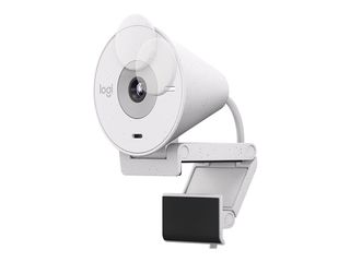Logitech - Brio 300 Full HD webcam, Off-white / Computers