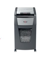 Rexel Optimum Auto+ 300X paper shredder Micro-cut shredding Black, Grey
