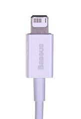 Baseus CALYS-A02 mobile phone cable White 1 m USB A Lightning-thumb-2