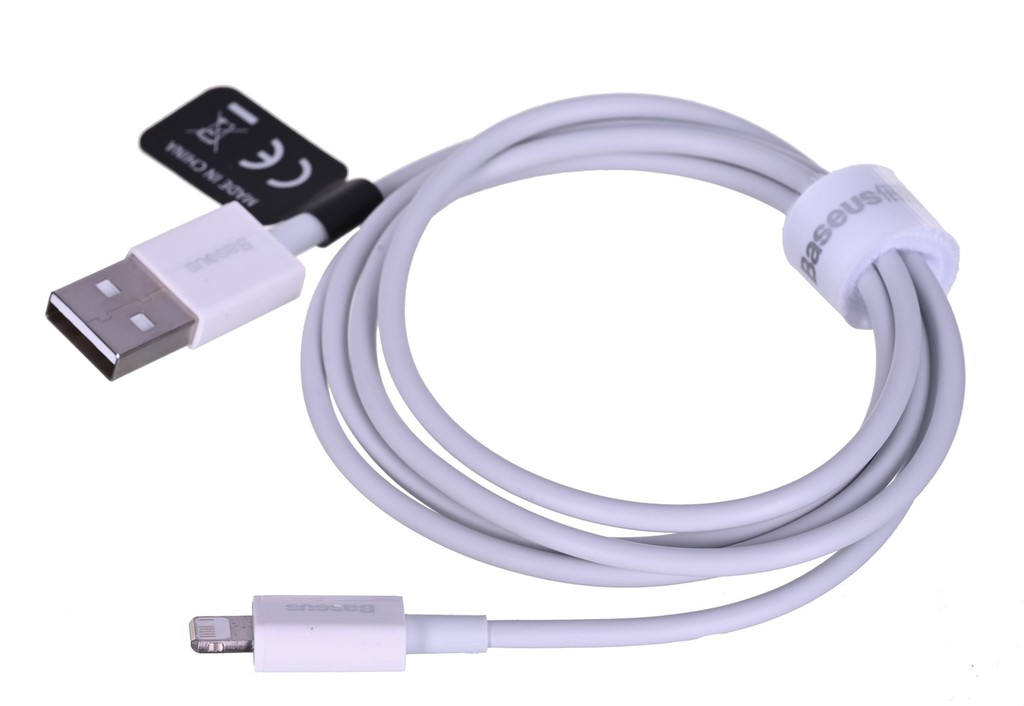 Baseus CALYS-A02 mobile phone cable White 1 m USB A Lightning