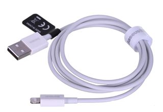 Baseus CALYS-A02 mobile phone cable White 1 m USB A Lightning