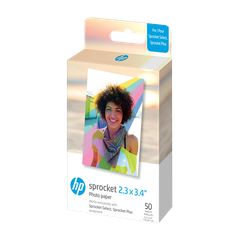 HP - Zink Paper For Sprocket Select 50 Pack 2,3x3,4 / Electronics