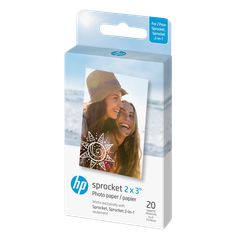 HP - Zink Paper Sprocket For Luna 2x3 - 20 Pack / Electronics
