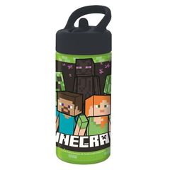 Stor - Sipper Water Bottle (410ml) - Minecraft (088808718-40401) / Toys