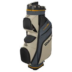 Wilson - I-Lock Dry Golf Cart Bag - Grey/Khaki/Orange / Sport and Outdoor