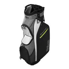 Wilson - Feather Cartbag – Black/Grey/White / Sport and Outdoor