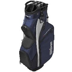 Wilson - Feather Cartbag - Navy/Silver / Sport and Outdoor