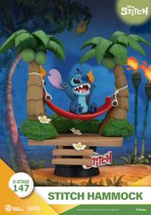 LILO & STITCH - Stitch "Hammock" - Diorama D-Stage 14cm-thumb-2
