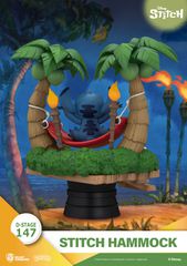 LILO & STITCH - Stitch "Hammock" - Diorama D-Stage 14cm-thumb-3