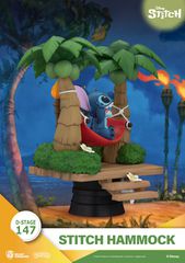 LILO & STITCH - Stitch "Hammock" - Diorama D-Stage 14cm-thumb-1