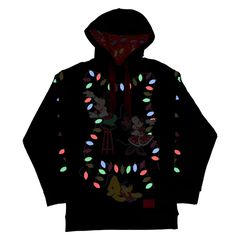 MICKEY - Light up decorations - Hoodie Unisex Loungefly (M)-thumb-1