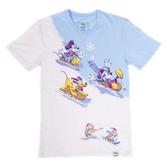 MICKEY & FRIENDS - Winter Wonderland - T-Shirt Unisex Loungefly (S)