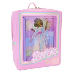 BARBIE - Doll Box - Triple Lenticular Mini Backpack LoungeFly-thumb-2