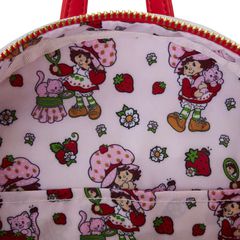 STRAWBERRY SHORTCAKE - Denim - Mini Backpack LoungeFly-thumb-3