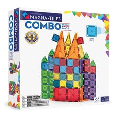 Magna-Tiles - microMAGS Combo 62 pcs (90294) / Toys