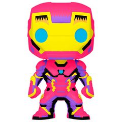 POP figure Marvel Iron Man Black Light Exclusive-thumb-1