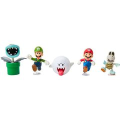 Super Mario Bros blister figures 6cm-thumb-1