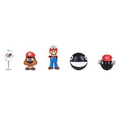 Super Mario Bros pack 5 figures 6,5cm-thumb-1