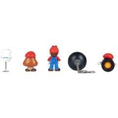 Super Mario Bros pack 5 figures 6,5cm-thumb-4
