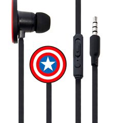 Marvel Captain America earphones-thumb-1