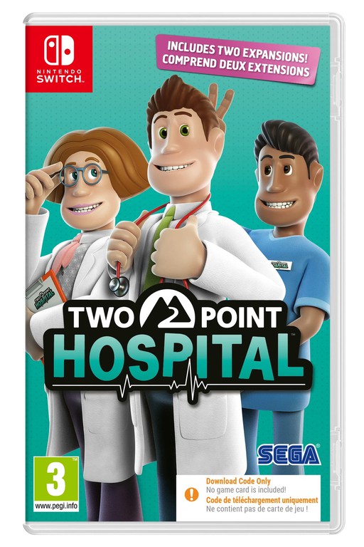 Two Point Hospital (Code in a Box) / Nintendo Switch
