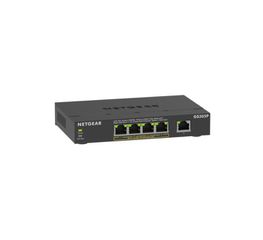 NETGEAR GS305Pv3 Unmanaged Gigabit Ethernet (10/100/1000) Power over Ethernet (PoE) Black