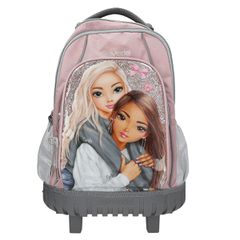 Topmodel - School Backpack Trolley MY BFF - Pink-Grey - 50x34x24 cm (413317) / Toys