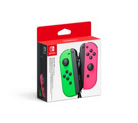 Nintendo Switch Joy-Con Controller Pair - Neon Green / Neon Pink (L + R) / Nintendo Switch