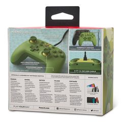 PowerA Nano Wired Switch Controller - Toon Link /Nintendo Switch / Nintendo Switch-thumb-2