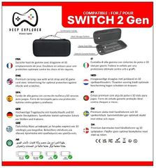 Deep Explorer - Protective case Black / Nintendo Switch 2-thumb-2