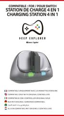 Deep Explorer - 4 In 1 Charging Station / Nintendo Switch-thumb-1