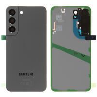 Samsung (GH82-27434A) Back Glass (Original) - Phantom Black, Samsung Galaxy S22; SM-S901