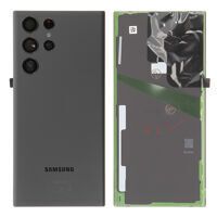 Samsung (GH82-27457A) Back Glass (Original) - Phantom Black, Samsung Galaxy S22 Ultra; SM-S908