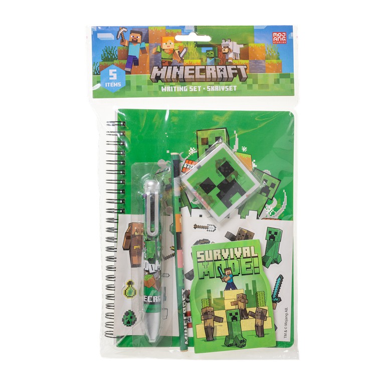 Stor - Minecraft Writing Set w