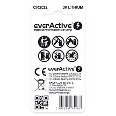 Lithium batteries everActive CR2032 - blister 2 pcs-thumb-1