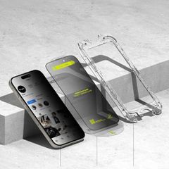 Ringke Easy Slide Privacy Glass 2-pack for iPhone 16 Pro-thumb-3