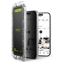 Ringke Easy Slide Privacy Glass 2-pack for iPhone 16 Pro-thumb-1