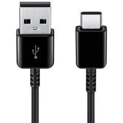 Samsung EP-DR140ABE USB-A - USB-C Cable 0.8m (Bulk - Replacement Packaging) - Black-thumb-1