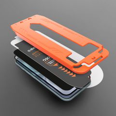 SBS tempered glass with D3O technology with applicator for iPhone 16 Pro Max-thumb-4
