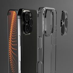 SBS set with D3O technology for iPhone 16 Pro - case + glass screen and camera protector - transparent-thumb-3