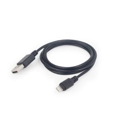 Gembird CC-USB2-AMLM-1M lightning cable Black-thumb-3