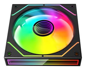 Mars Gaming MF3DPROKIT computer cooling system Computer case Fan 12 cm Black-thumb-2