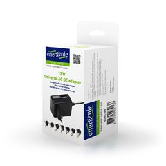 EnerGenie EG-MC-008 Universal AC-DC adapter, 12 W, Black-thumb-4