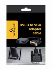 Gembird A-DVID-VGAF-01 video cable adapter 0.2 m DVI-D VGA (D-Sub) Black