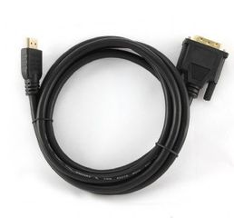 Gembird 1.8m, HDMI/DVI, M/M DVI-D Black-thumb-1