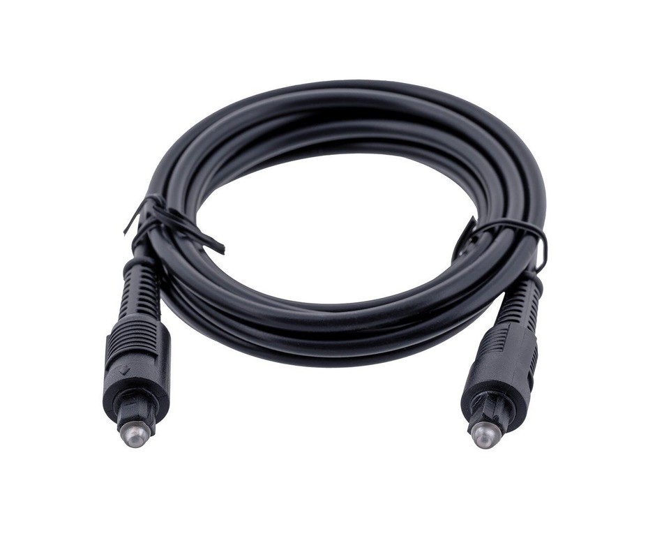 Gembird Toslink, 2m audio cable Black