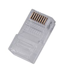 Cablexpert PLUG3UP6/100 wire connector 1 Transparent-thumb-2