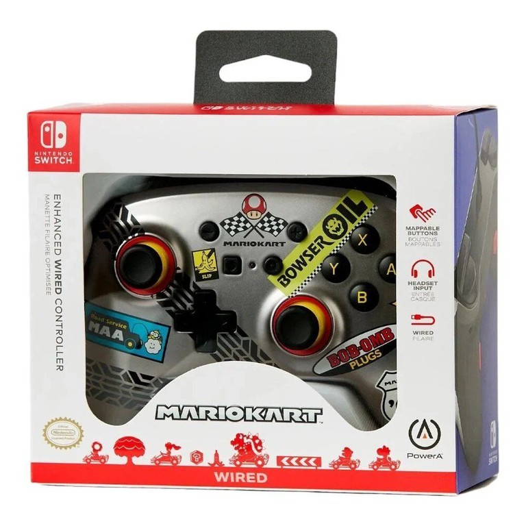 PowerA Enhanced Wired Controller for Nintendo Switch - Mario Kart / Nintendo Switch