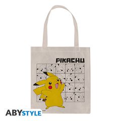 Tote Bag Pikachu - Neutral Beige - 37 x 42 cm / Fan Shop and Merchandise